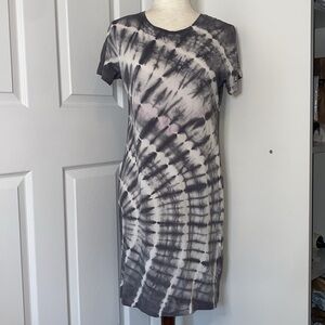 Marc New York Short Sleeve Tie Dye T Shirt Dress Size S